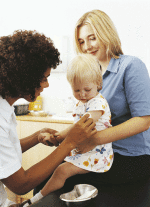 Vaccinatie bij consultatiebureau